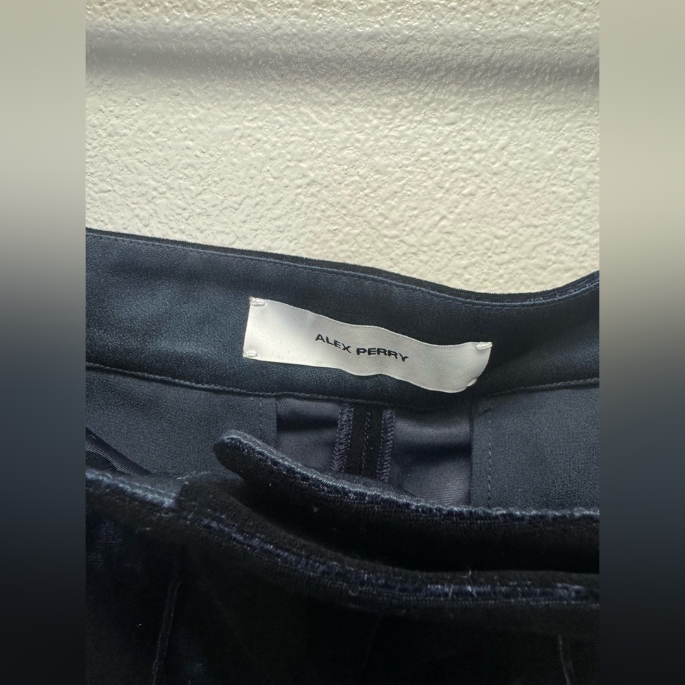 Velvet flared pants - Picture 8 of 11